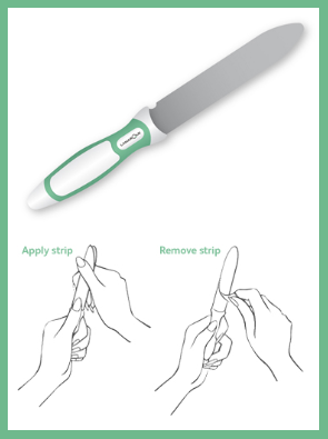 Nail File and Use System